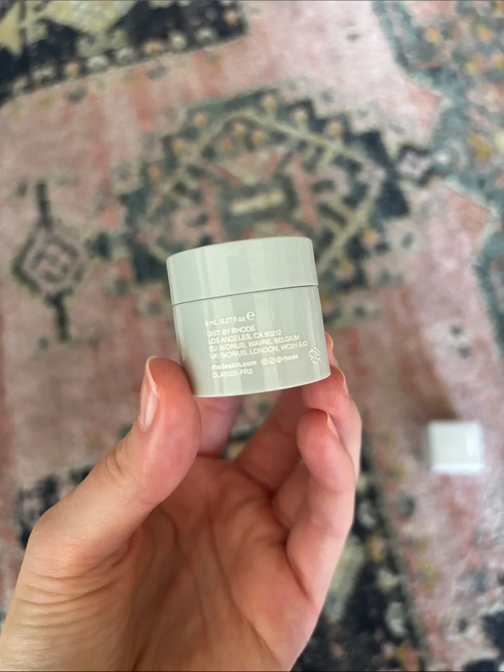 Rhode Caffeine Reset Sculpting Cream Mask Deluxe Sample Glow Depuff Lift NEW
